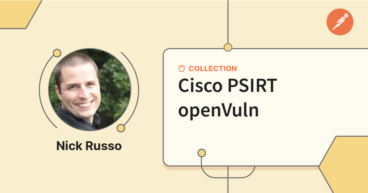 Cisco PSIRT openVuln | Public Collections | Postman API Network