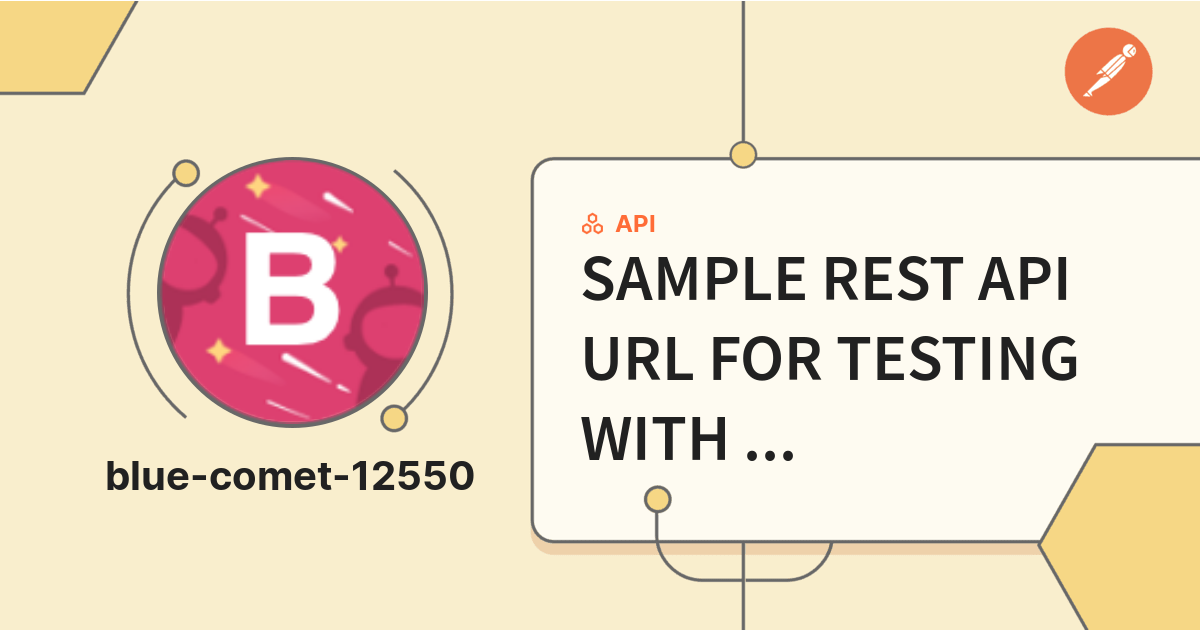 SAMPLE REST API URL FOR TESTING WITH AUTHENTICATION, MESABO's TUTORIALS