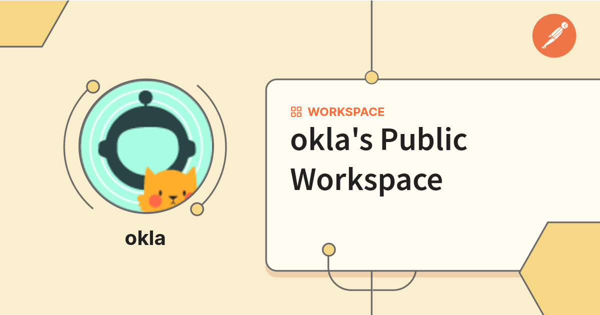 okla's Public Workspace Postman API Network