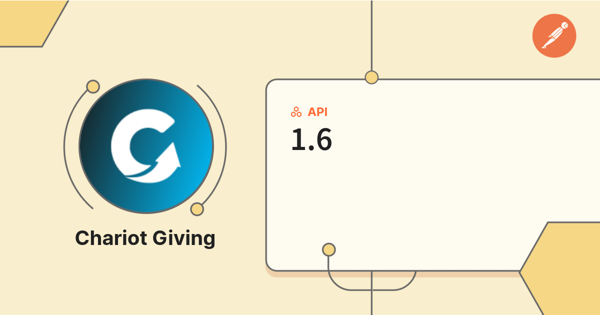 1.6 | Chariot Public Workspace | Postman API Network