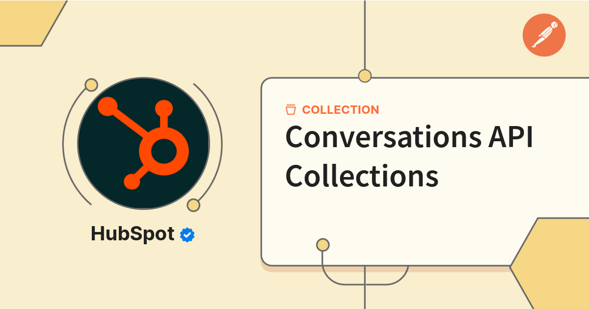 Conversations API Collections | HubSpot Public API Workspace | Postman ...