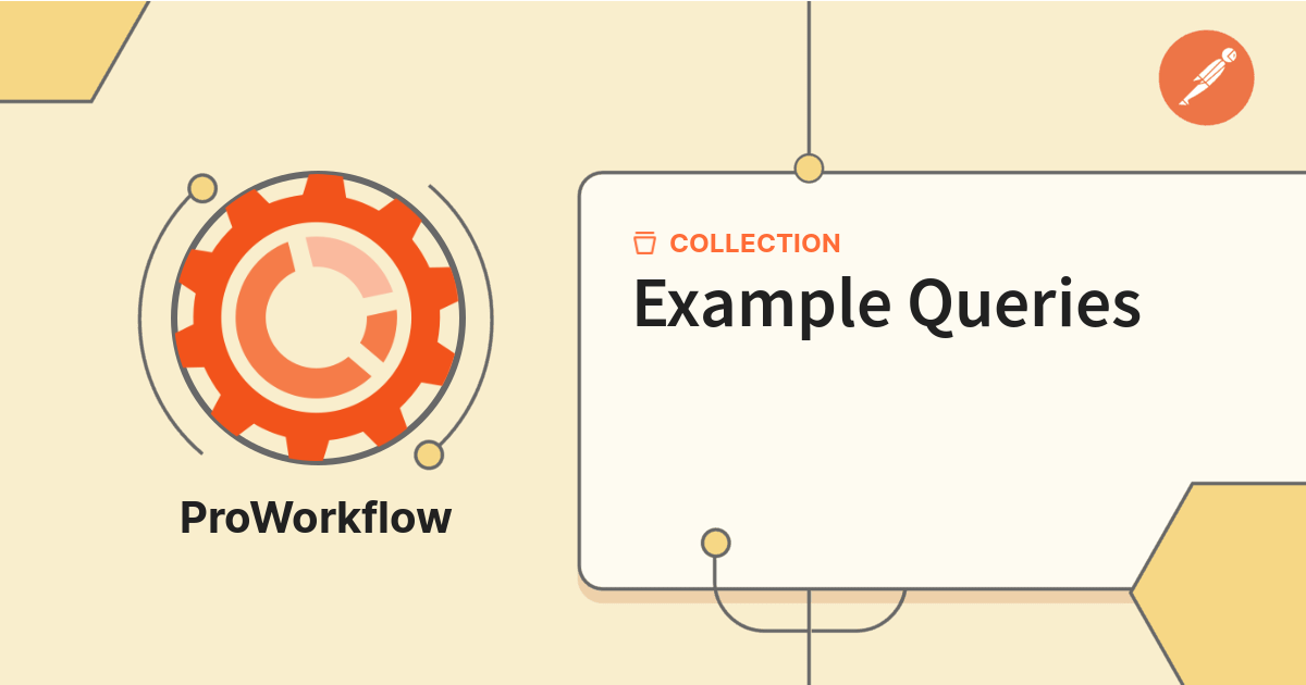 Example Queries | PWF GQL | Postman API Network