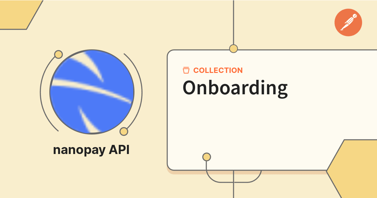 Onboarding | Documentation | Postman API Network