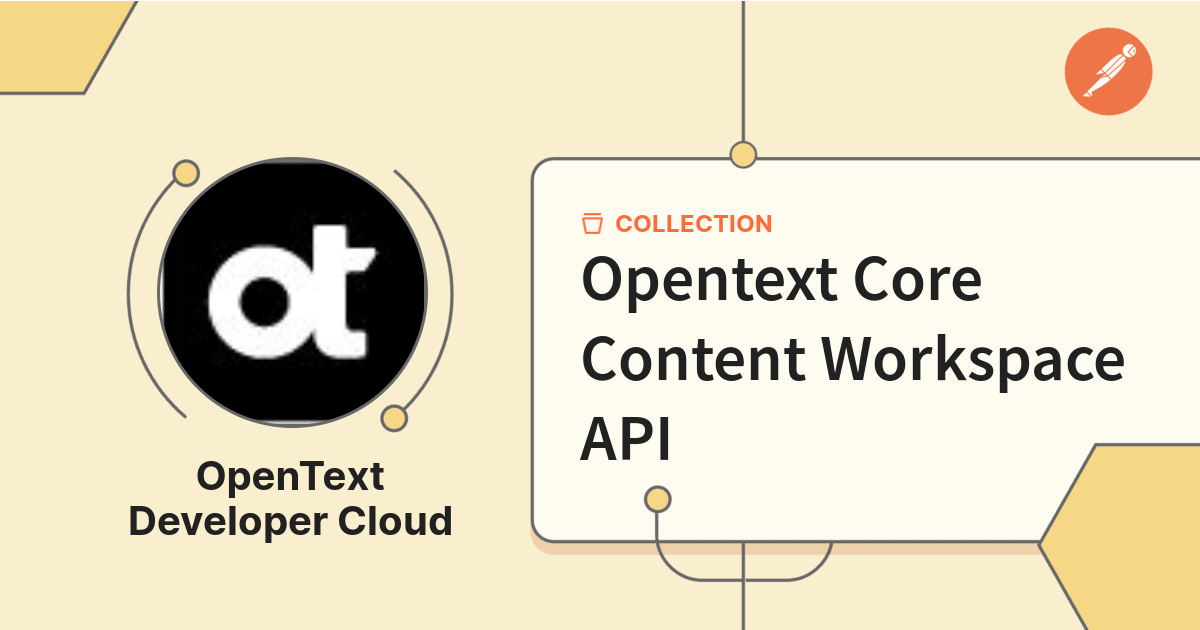 Opentext Core Content Workspace API | OpenText Developer Cloud public ...