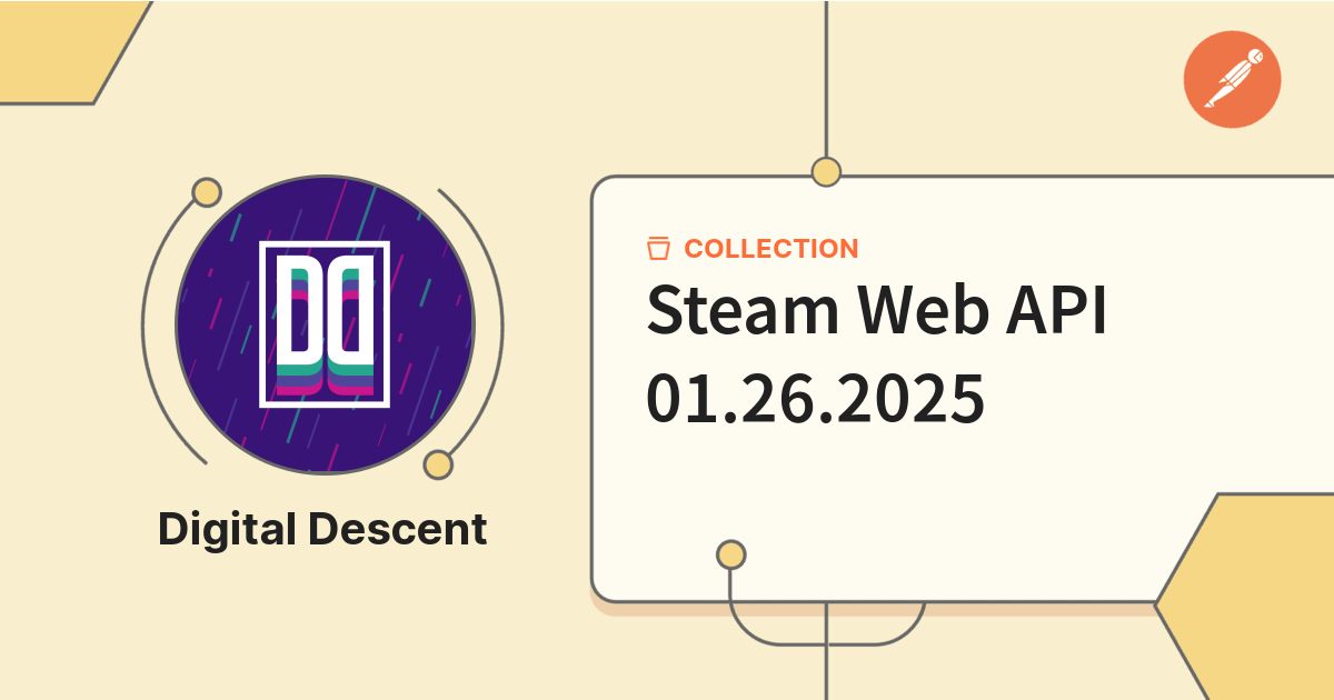 Steam Web API 01.26.2025 | Documentation | Postman API Network