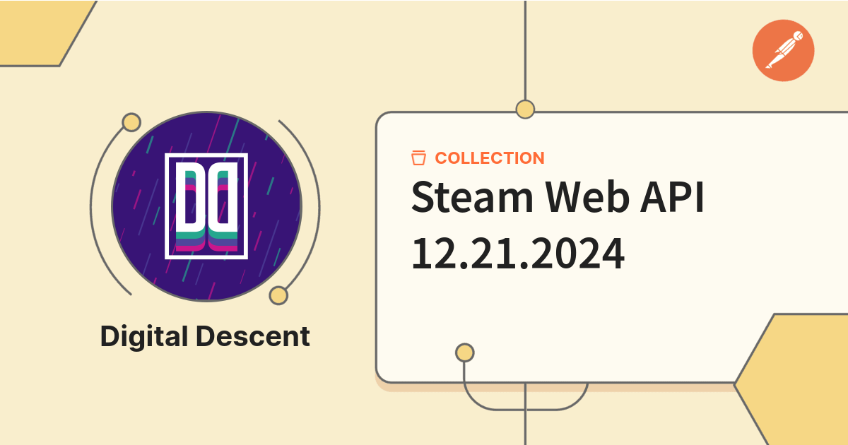 Steam Web API 12.21.2024 | Get Started | Postman API Network