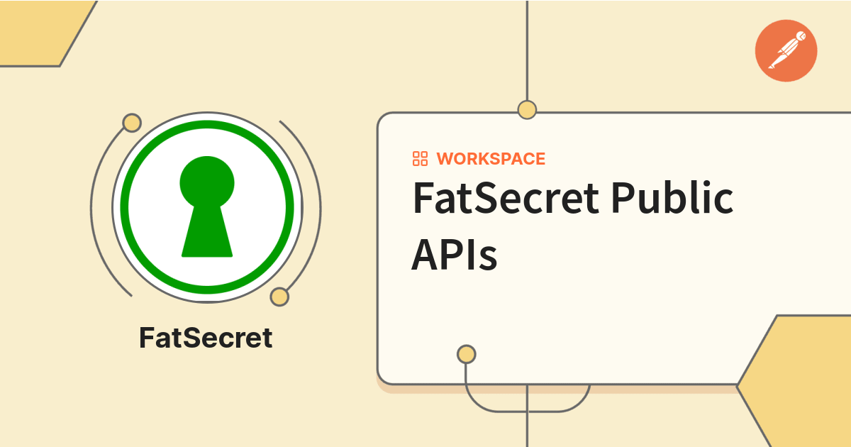 FatSecret Public APIs | Postman API Network