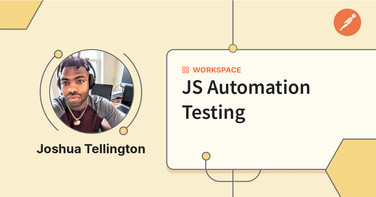 JS Automation Testing | Postman API Network