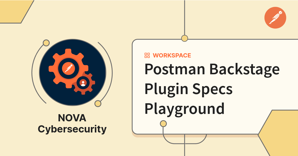 Postman Backstage Plugin Specs Playground | Postman API Network