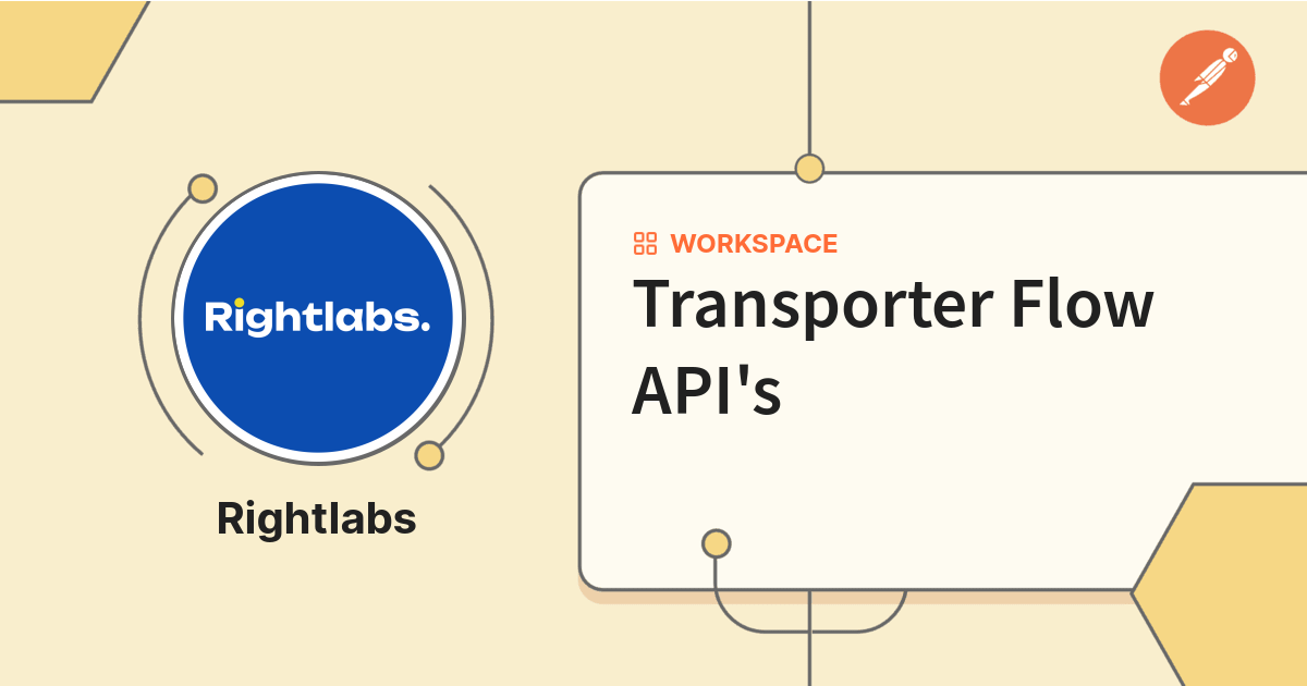 Transporter Flow API's | Postman API Network
