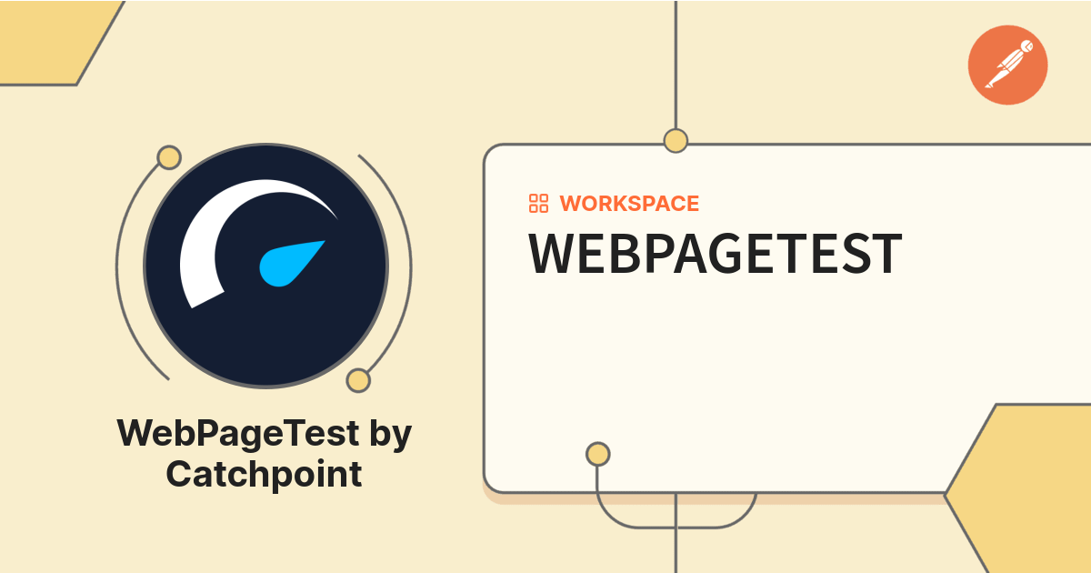 WEBPAGETEST | Postman API Network